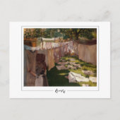 William Merritt Chase #53 - Fine Art Postcard Postkarte (Vorderseite)