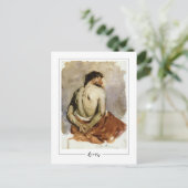 William Merritt Chase #68 - Fine Art Postcard Postkarte (Stehend Vorderseite)