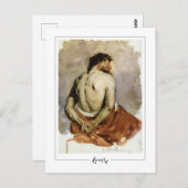 William Merritt Chase #68 - Fine Art Postcard Postkarte (Vorne/Hinten)