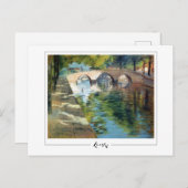 William Merritt Chase #78 - Fine Art Postcard Postkarte (Vorne/Hinten)