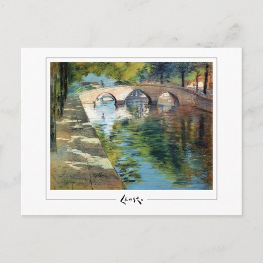 William Merritt Chase #78 - Fine Art Postcard Postkarte (Vorderseite)