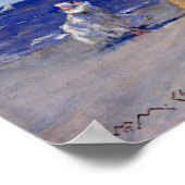 William Merritt Chase am Meer Poster (Ecke)