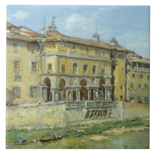 William Merritt Chase - Florenz Fliese (Vorderseite)