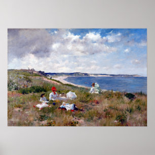 William Merritt Chase Idle Stunden Poster