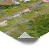 William Merritt Chase - Landscape - Shinnecock, Poster (Ecke)