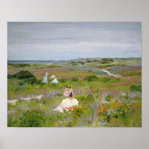 William Merritt Chase - Landscape - Shinnecock, Poster