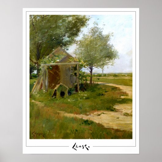 William Merritt Chase Zedign Art Poster #132 (Vorne)