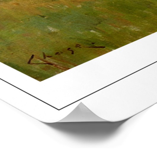 William Merritt Chase Zedign Art Poster #132 (Ecke)