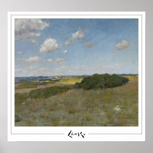 William Merritt Chase Zedign Art Poster #16 (Vorne)