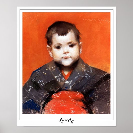 William Merritt Chase Zedign Art Poster #219 (Vorne)