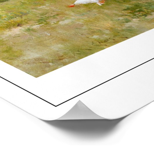 William Merritt Chase Zedign Art Poster #222 (Ecke)