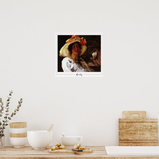 William Merritt Chase Zedign Art Poster #266 (Küche)