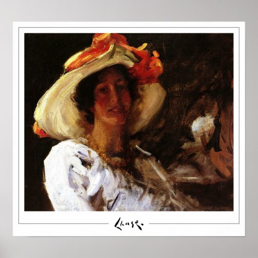 William Merritt Chase Zedign Art Poster #266 (Vorne)
