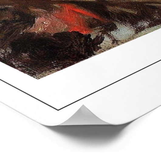 William Merritt Chase Zedign Art Poster #329 (Ecke)