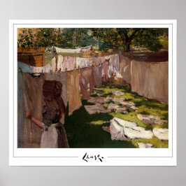 William Merritt Chase Zedign Art Poster #53