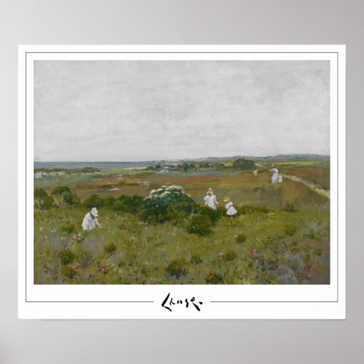 William Merritt Chase Zedign Art Poster #56 (Vorne)