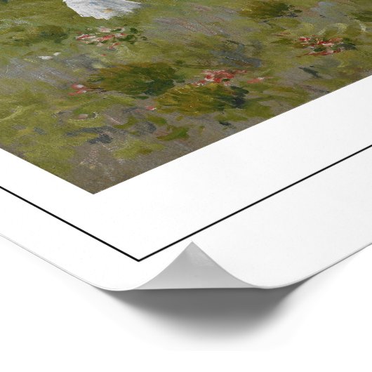 William Merritt Chase Zedign Art Poster #56 (Ecke)