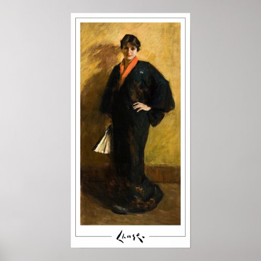 William Merritt Chase Zedign Art Poster #6 (Vorne)