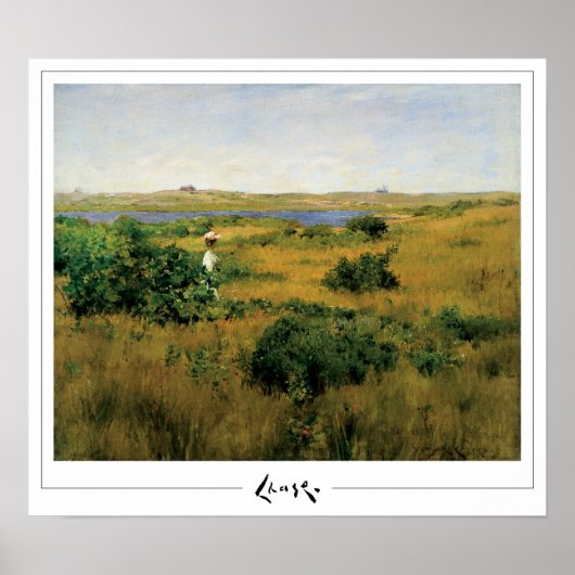 William Merritt Chase Zedign Art Poster #7 (Vorne)