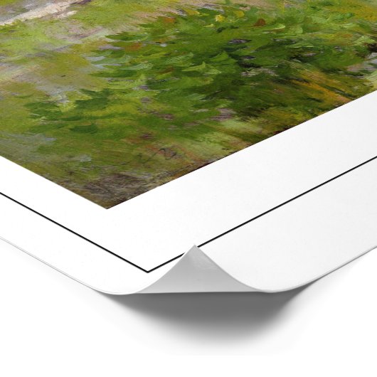 William Merritt Chase Zedign Art Poster #9 (Ecke)