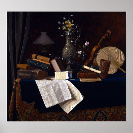 William Michael Harnett Ease Poster (Vorne)