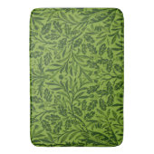 William Mirrors Acorns & oak Blätter Pattern Green Badematte (Vorderseite Vertikal)