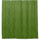 William Mirrors Acorns & oak Blätter Pattern Green Duschvorhang (Vorderseite)