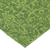 William Mirrors Acorns & oak Blätter Pattern Green Tischdecke (Schrägansicht)