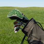 William Mirrors Acorns & Oak Leaves Spring Garden Golf Headcover (In SItu)