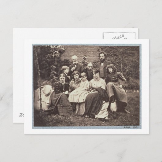 William Morris (1834-96) Sir Edward Burne-Jones (1 Postkarte (Vorne/Hinten)