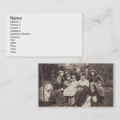 William Morris-(1834-96) Sir Edward Burne-Jones (1 Visitenkarte (Vorne/Hinten)