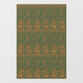 William Morris 1881 Vögel, Kaninchen-Muster Fensteraufkleber (Blatt)