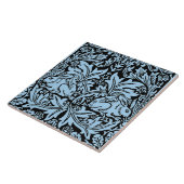 William Morris 1881 Vögel, Kaninchen-Muster Fliese (Seite)