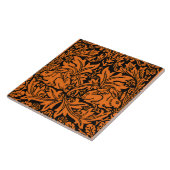 William Morris 1881 Vögel, Kaninchen-Muster Fliese (Seite)