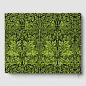 William Morris 1881 Vögel, Kaninchen-Muster Gästebuch (Rückseite)