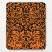 William Morris 1881 Vögel, Kaninchen-Muster Mousepad (Vorne)