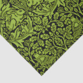 William Morris 1881 Vögel, Kaninchen-Muster Seidenpapier (Ausschnitt)