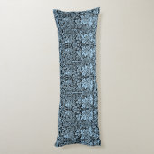 William Morris 1881 Vögel, Kaninchen-Muster Seitenschläferkissen (Rückseite (Vertikal))