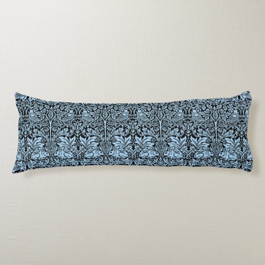 William Morris 1881 Vögel, Kaninchen-Muster Seitenschläferkissen (Vorderseite)