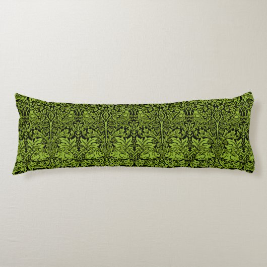 William Morris 1881 Vögel, Kaninchen-Muster Seitenschläferkissen (Vorderseite)