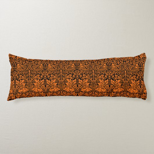 William Morris 1881 Vögel, Kaninchen-Muster Seitenschläferkissen (Vorderseite)