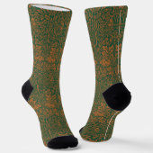 William Morris 1881 Vögel, Kaninchen-Muster Socken (Gewinkelt)
