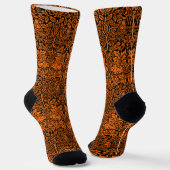 William Morris 1881 Vögel, Kaninchen-Muster Socken (Gewinkelt)