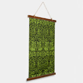 William Morris 1881 Vögel, Kaninchen-Muster Wandteppich Mit Holzrahmen (Gewinkelt)