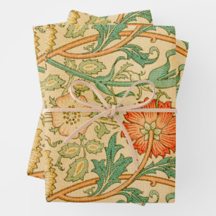 William Morris 19. Jahrhundert Geschenkpapierbögen Geschenkpapier Set