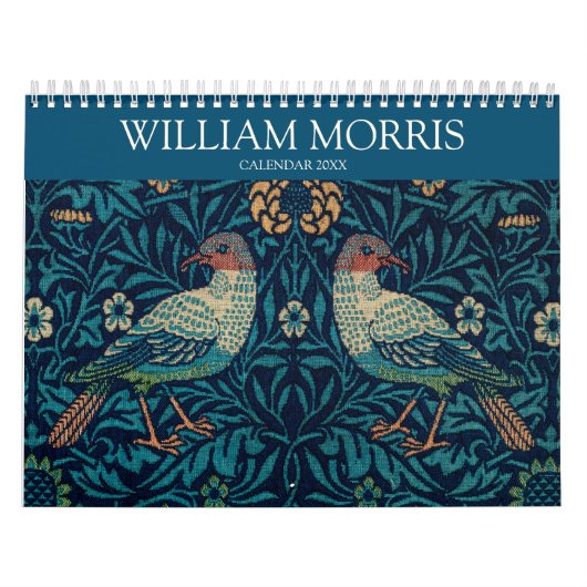 William Morris 2024 Vintages Malmuster Kalender (Titelbild)