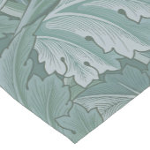 William Morris Acanthus-Blatt Tealblau-Muster Kurzer Tischläufer (Ecke)