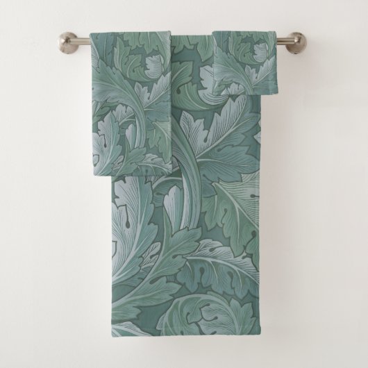 William Morris Acanthus Botanical Harmony Classic Badhandtuch Set (Insitu)