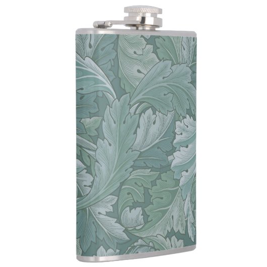 William Morris Acanthus Botanical Harmony Classic Flachmann (Rechts)