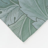 William Morris Acanthus Botanical Harmony Classic Fleecedecke (Ecke)